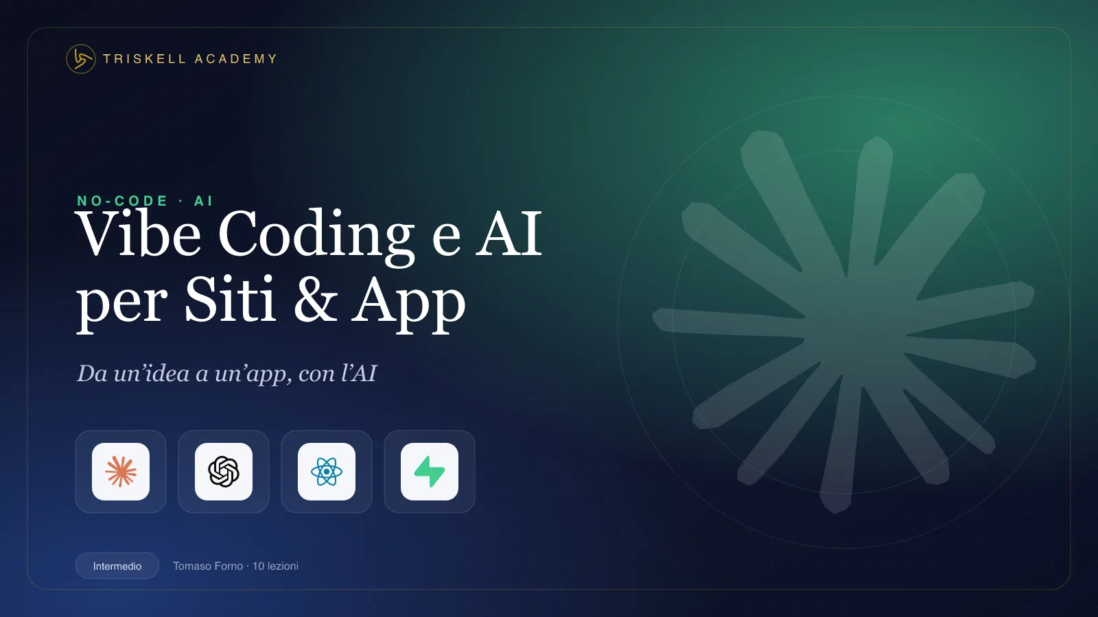 Cover Vibe Coding e AI per Siti & App